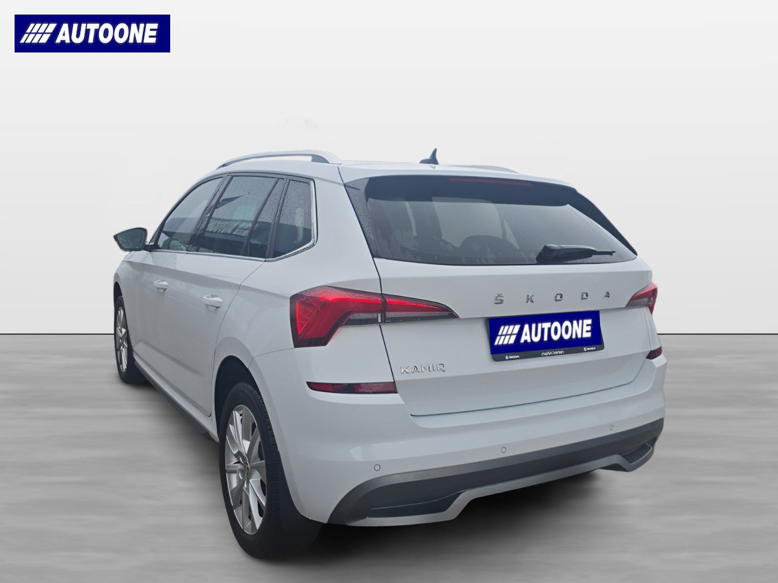 Hvid Skoda Kamiq fra 2020