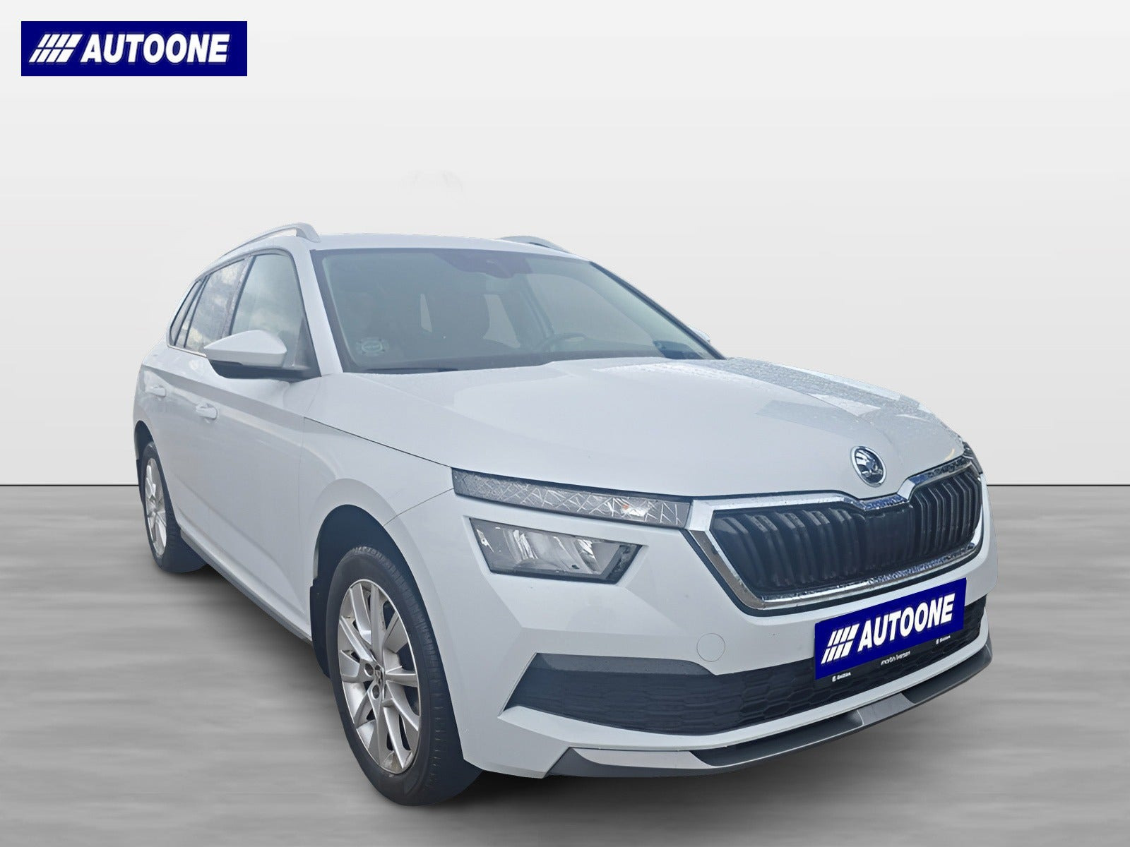 Hvid Skoda Kamiq fra 2020