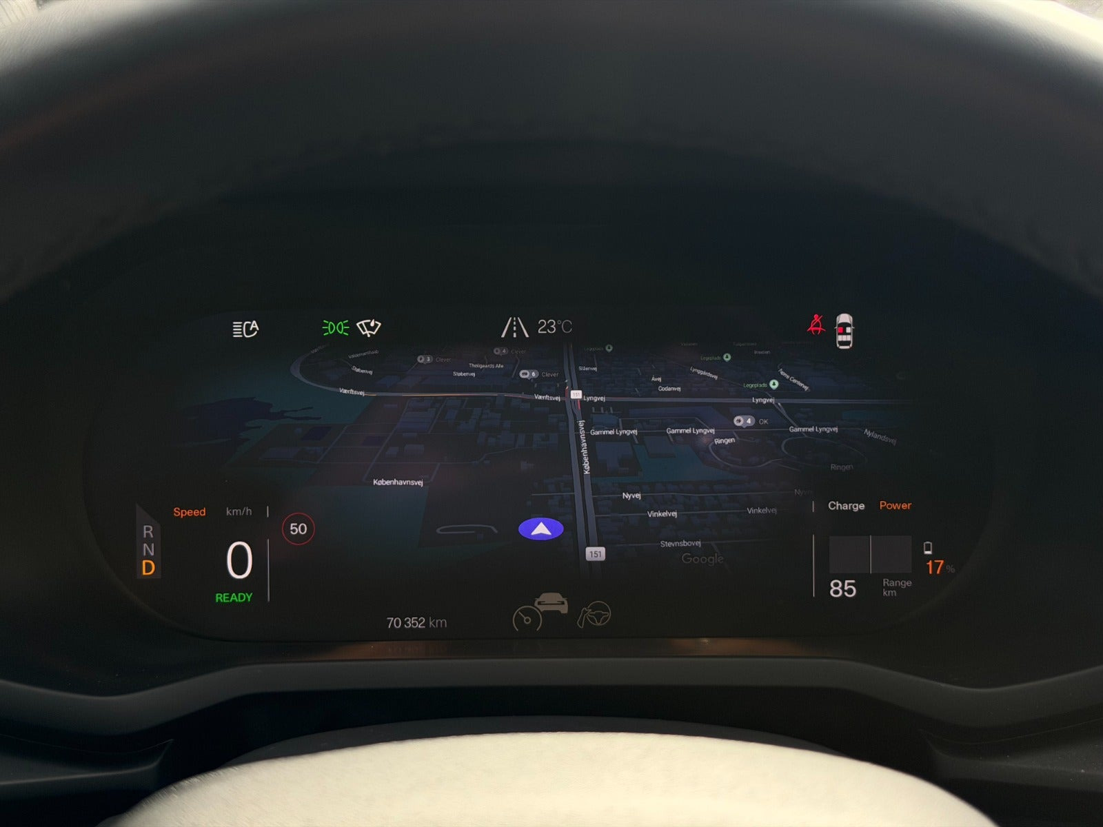 Hvid Polestar 2 fra 2024
