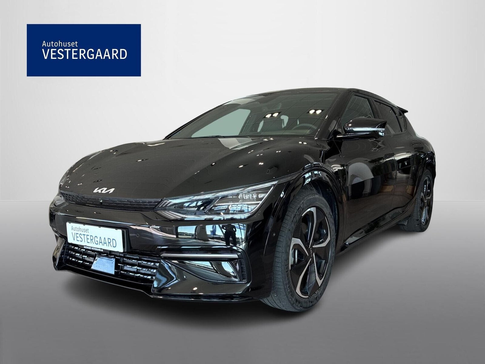 Sort Kia EV6 fra 2024 set udefra