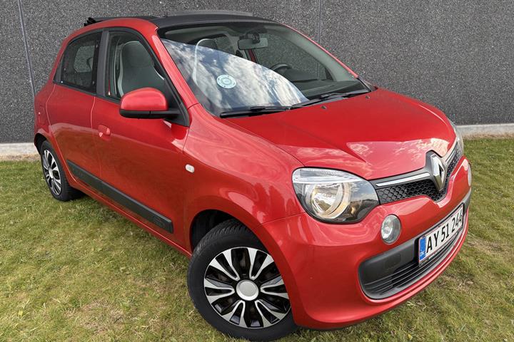 Rød Renault Twingo fra 2015