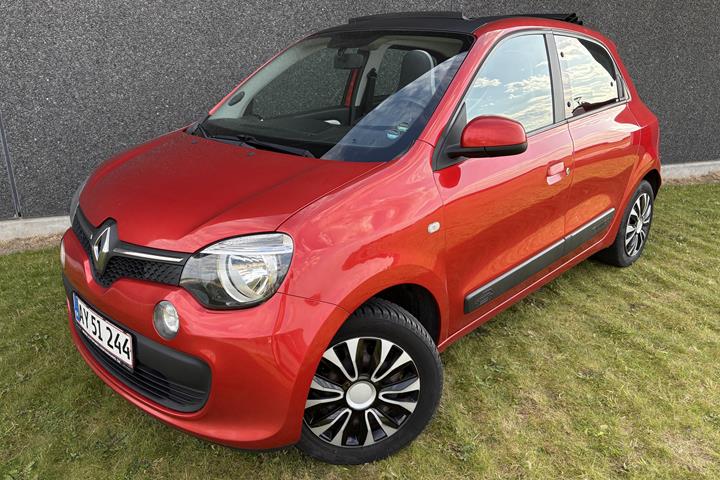 Rød Renault Twingo fra 2015