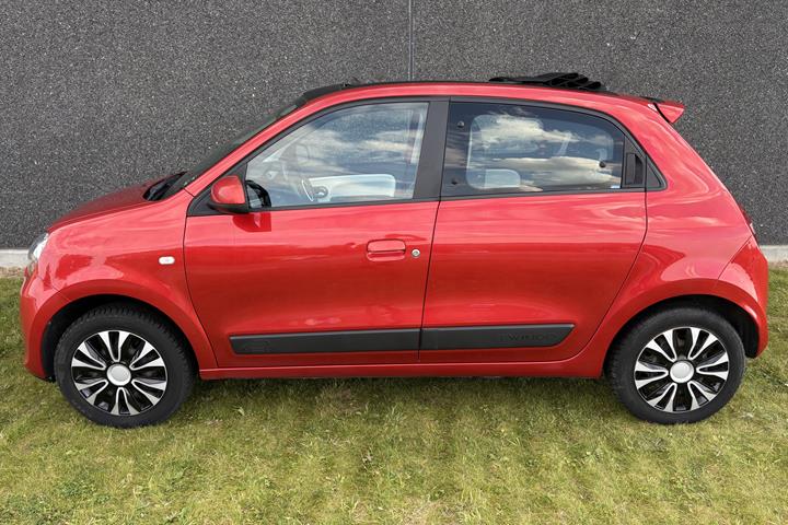 Rød Renault Twingo fra 2015