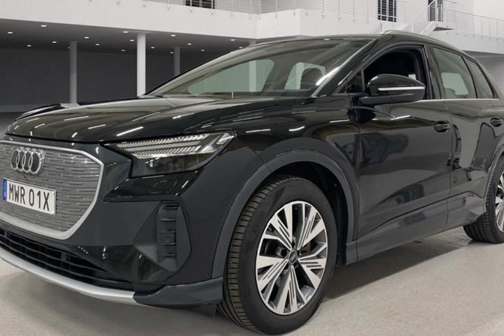 Sort Audi Q4 e-tron fra 2023