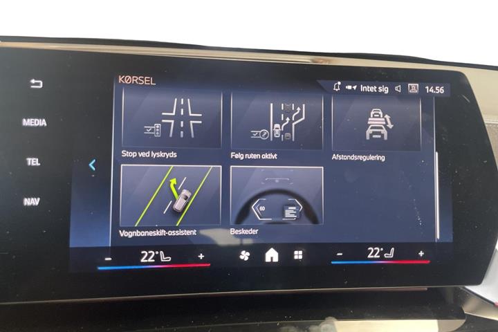 Grå BMW iX2 fra 2025