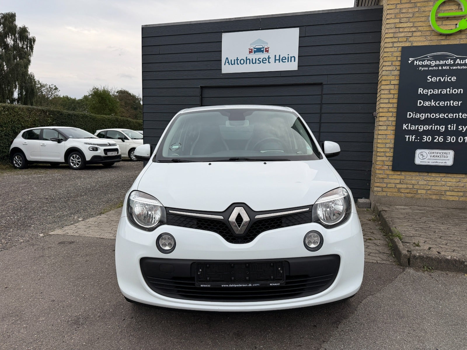 Hvid Renault Twingo fra 2014