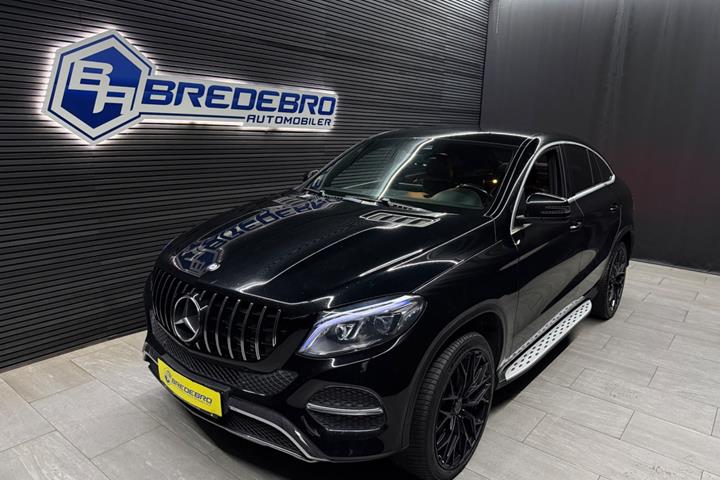 Sort Mercedes GLE350 d fra 2016