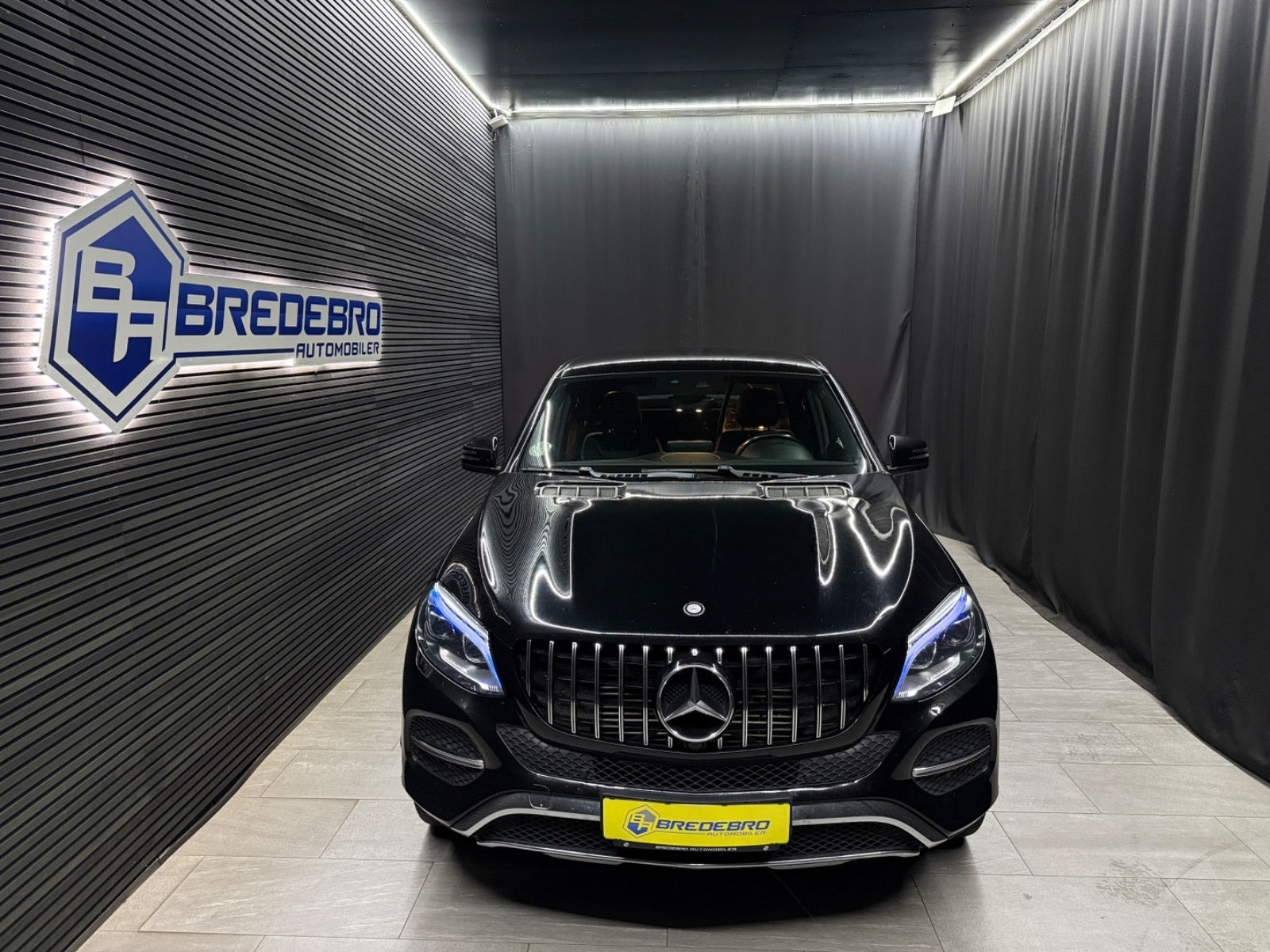 Sort Mercedes GLE350 d fra 2016