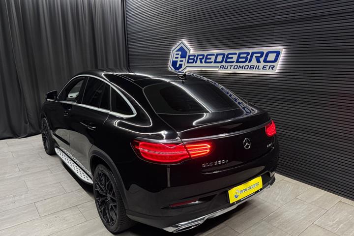 Sort Mercedes GLE350 d fra 2016