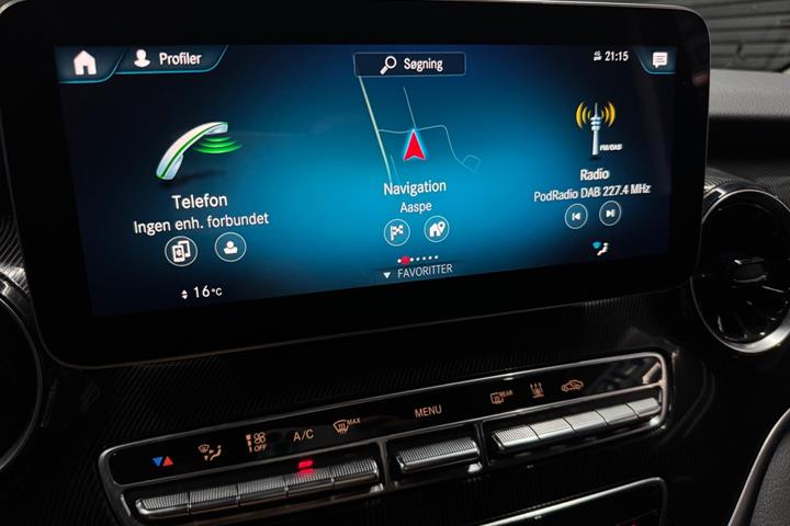 Grå Mercedes V250 d fra 2022
