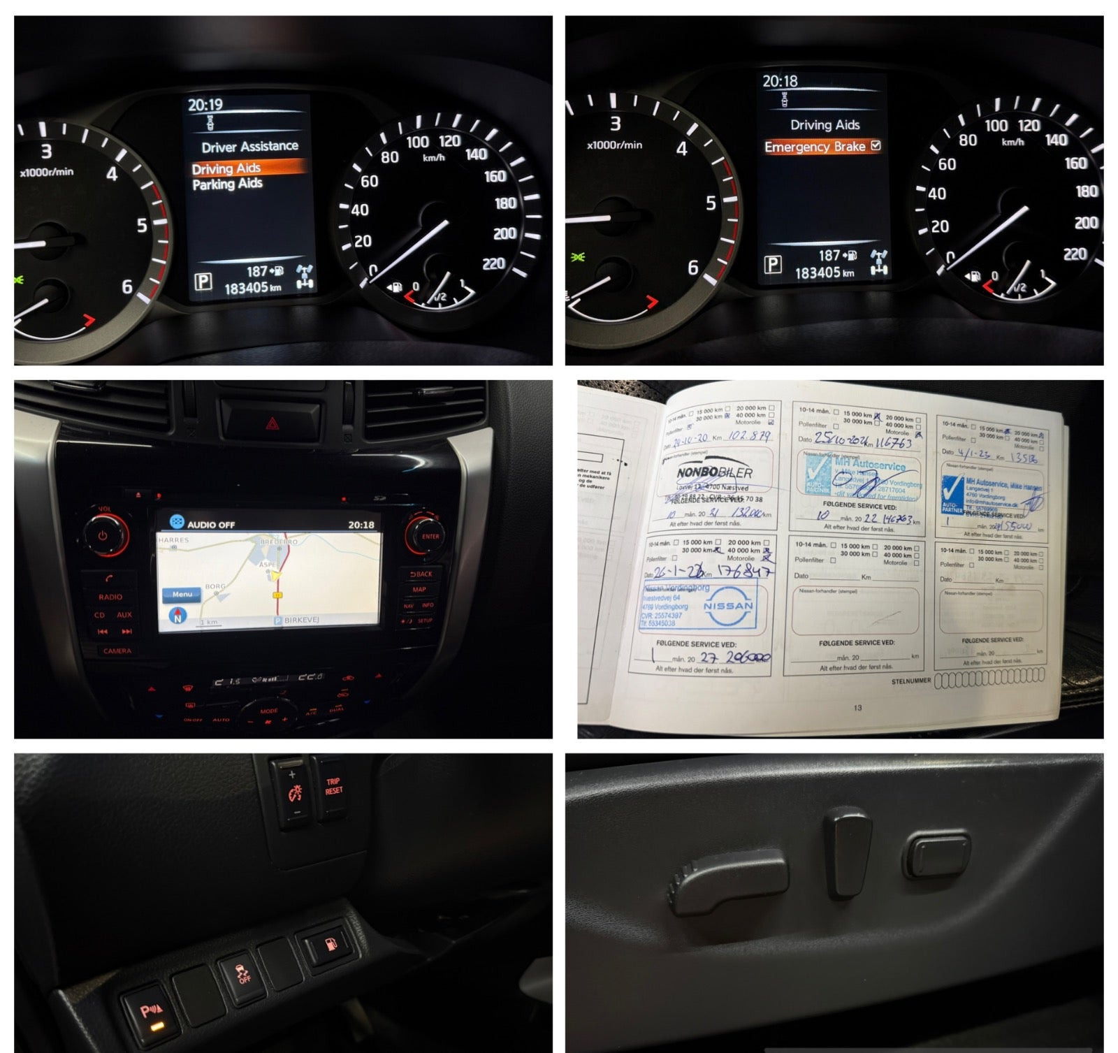 Brun Nissan Navara fra 2015