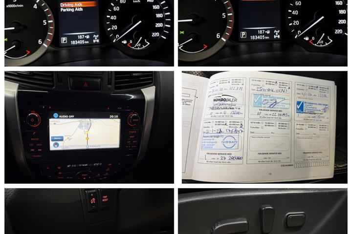 Brun Nissan Navara fra 2015