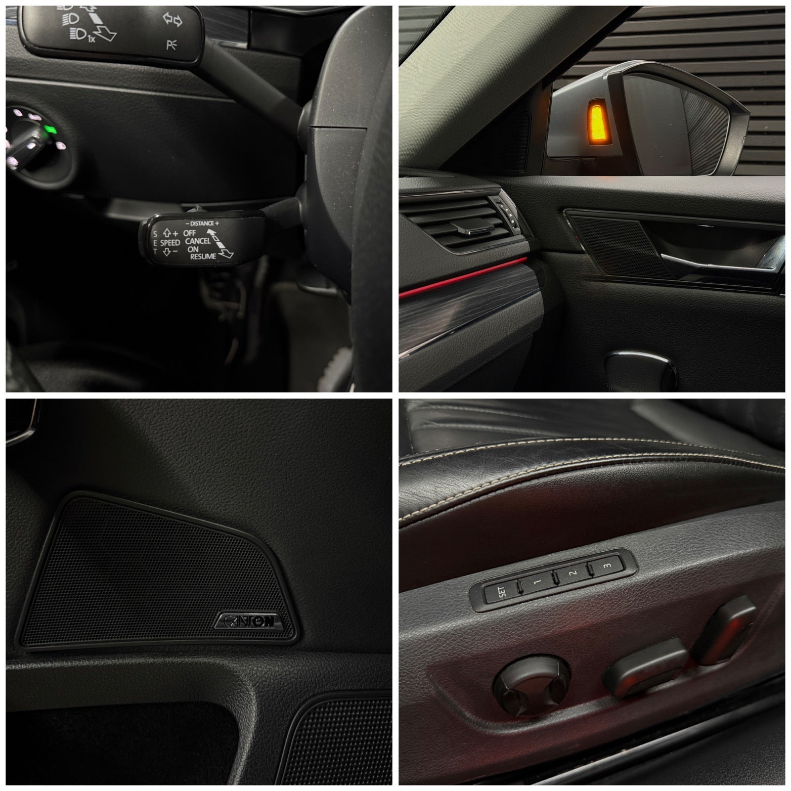 Sort Skoda Superb fra 2020