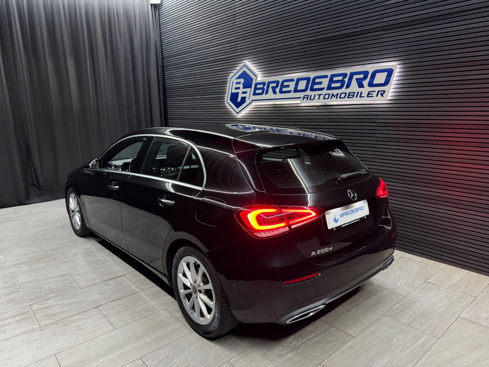 Sort Mercedes A200 d fra 2020