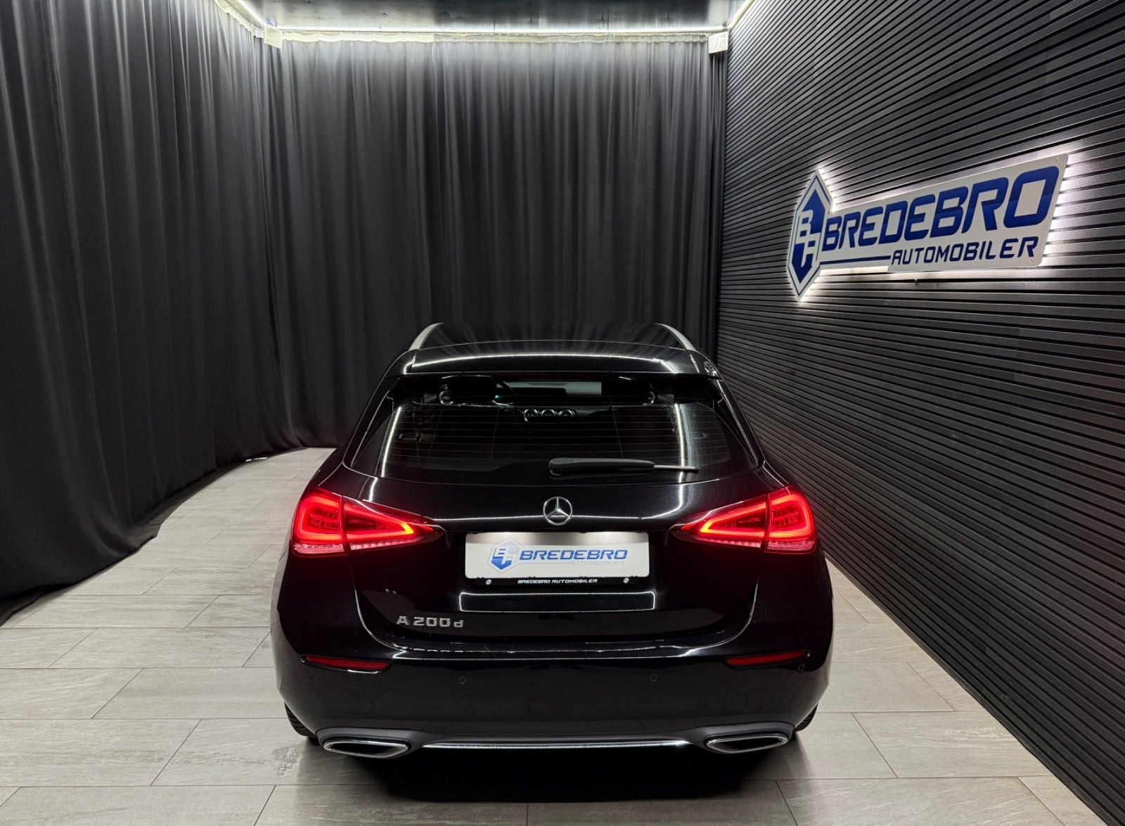Sort Mercedes A200 d fra 2020