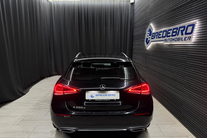 Sort Mercedes A200 d fra 2020