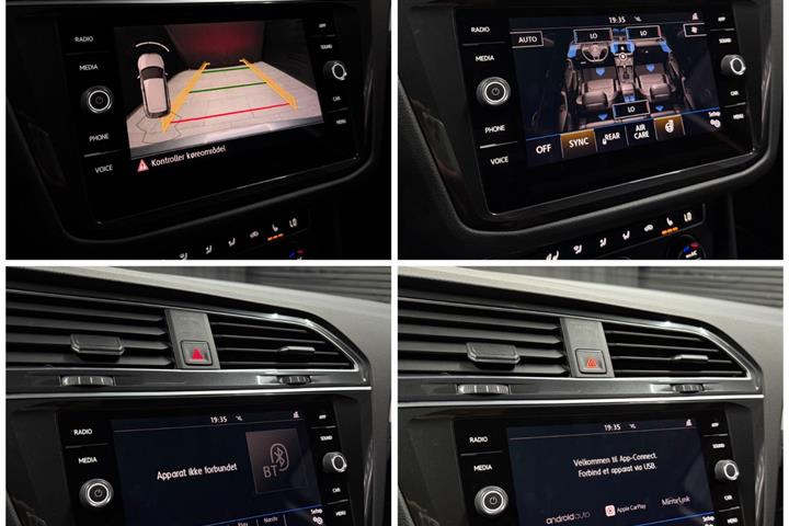 Grå VW Tiguan fra 2018