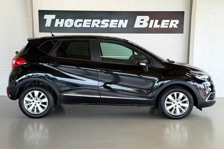 Sort Renault Captur fra 2013