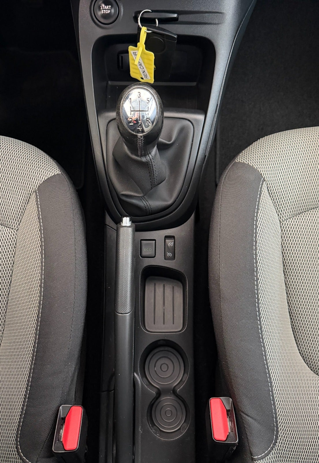 Sort Renault Captur fra 2013