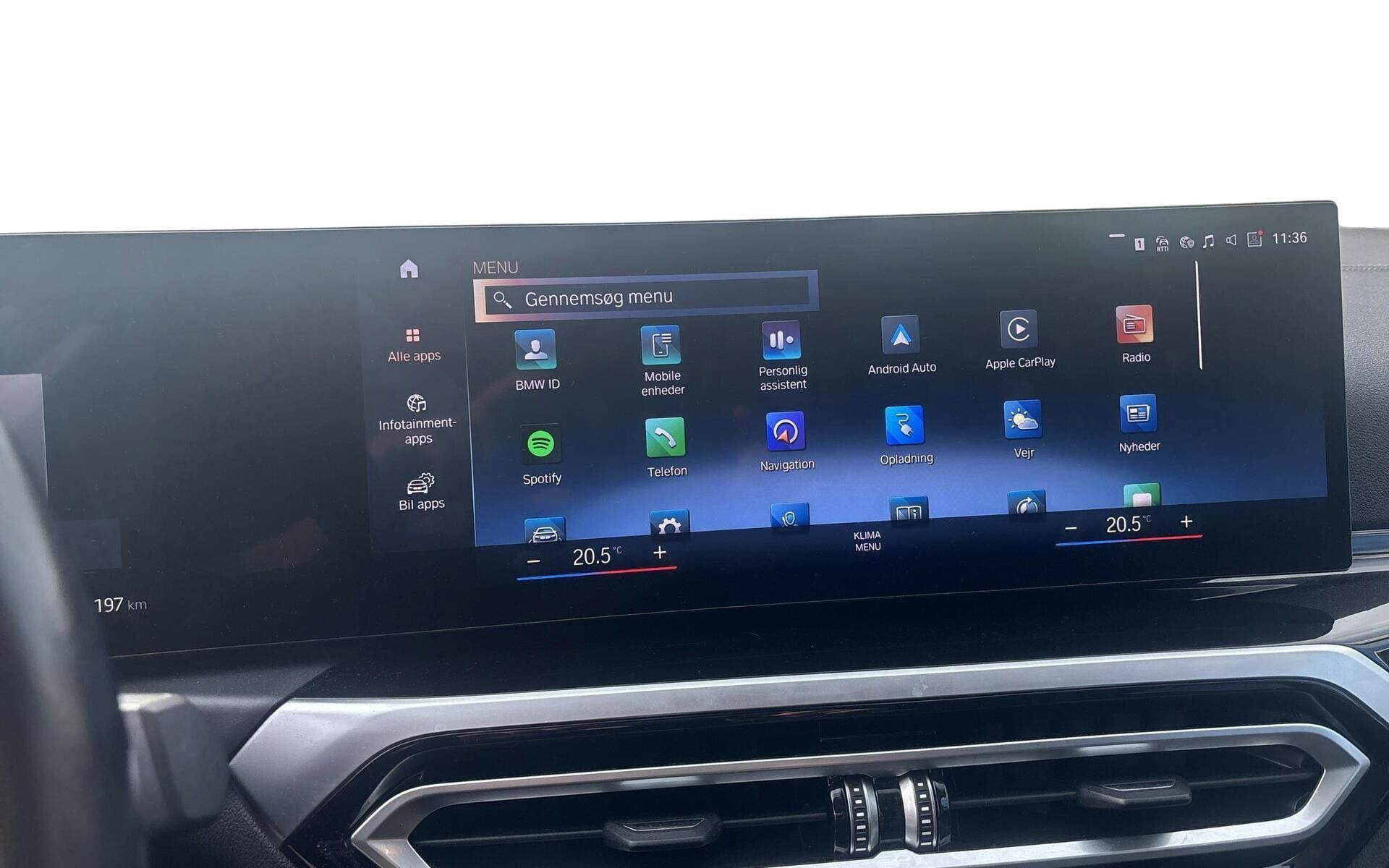 Hvid BMW i4 fra 2023