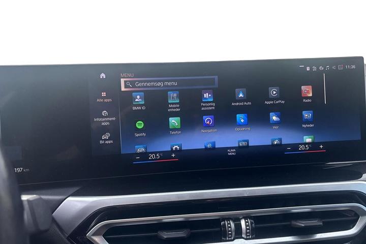 Hvid BMW i4 fra 2023