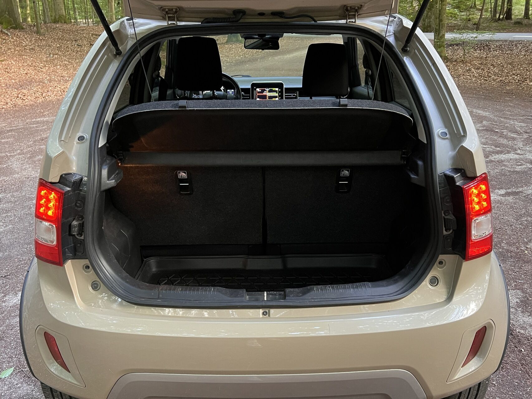 Beige Suzuki Ignis fra 2021