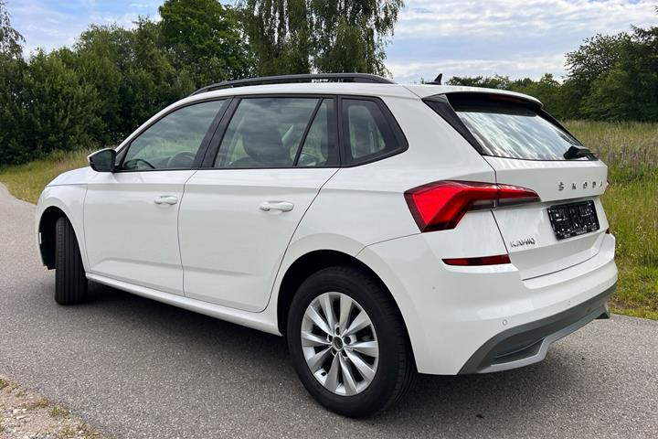 Hvid Skoda Kamiq fra 2022
