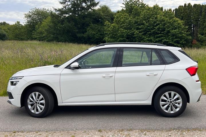 Hvid Skoda Kamiq fra 2022