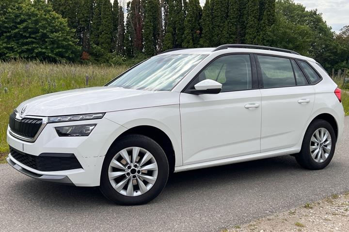 Hvid Skoda Kamiq fra 2022