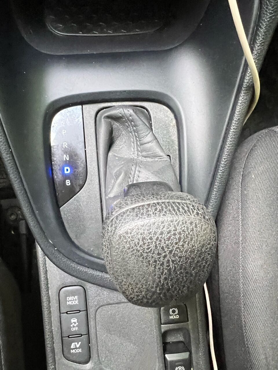 Sort Toyota Yaris fra 2021