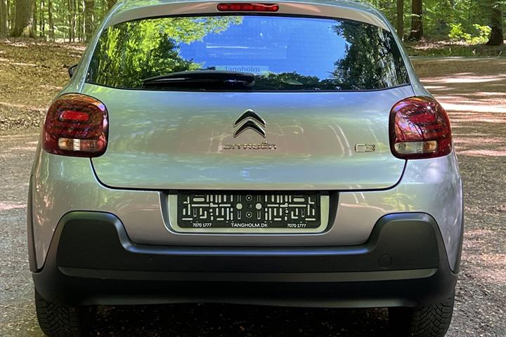 Grå Citroën C3 fra 2020