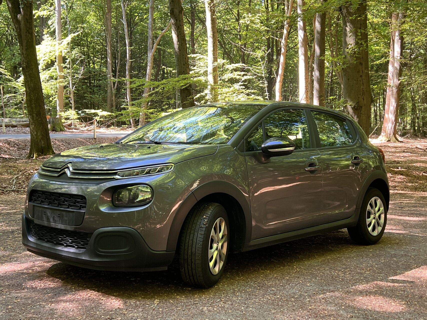 Grå Citroën C3 fra 2020