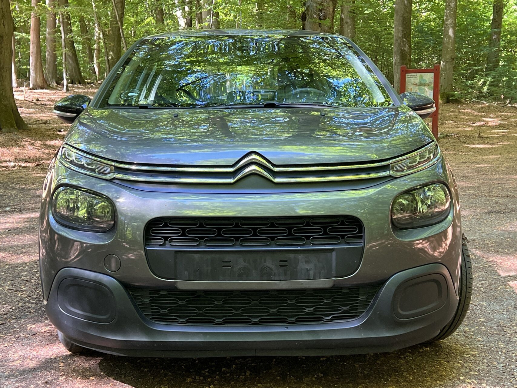 Grå Citroën C3 fra 2020