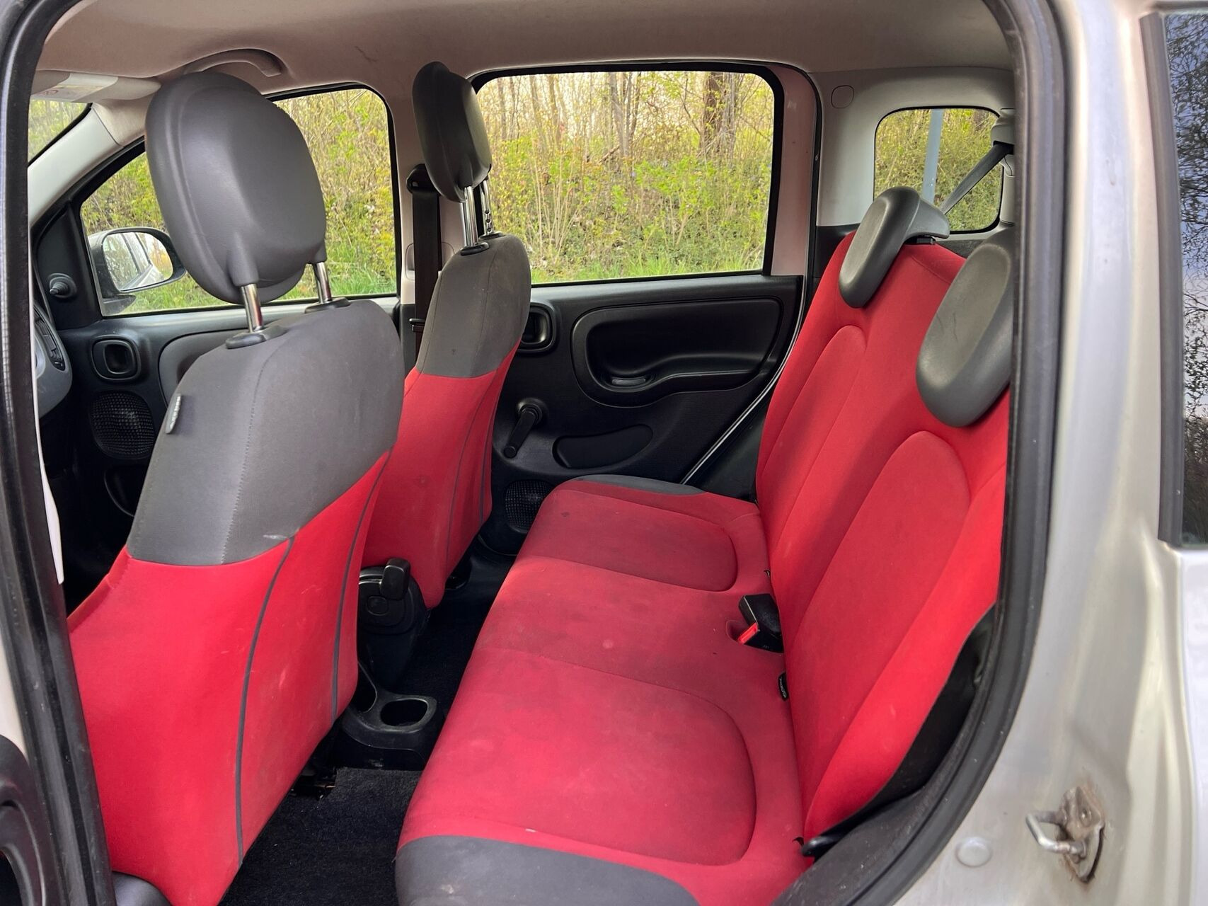 Sølv Fiat Panda fra 2015