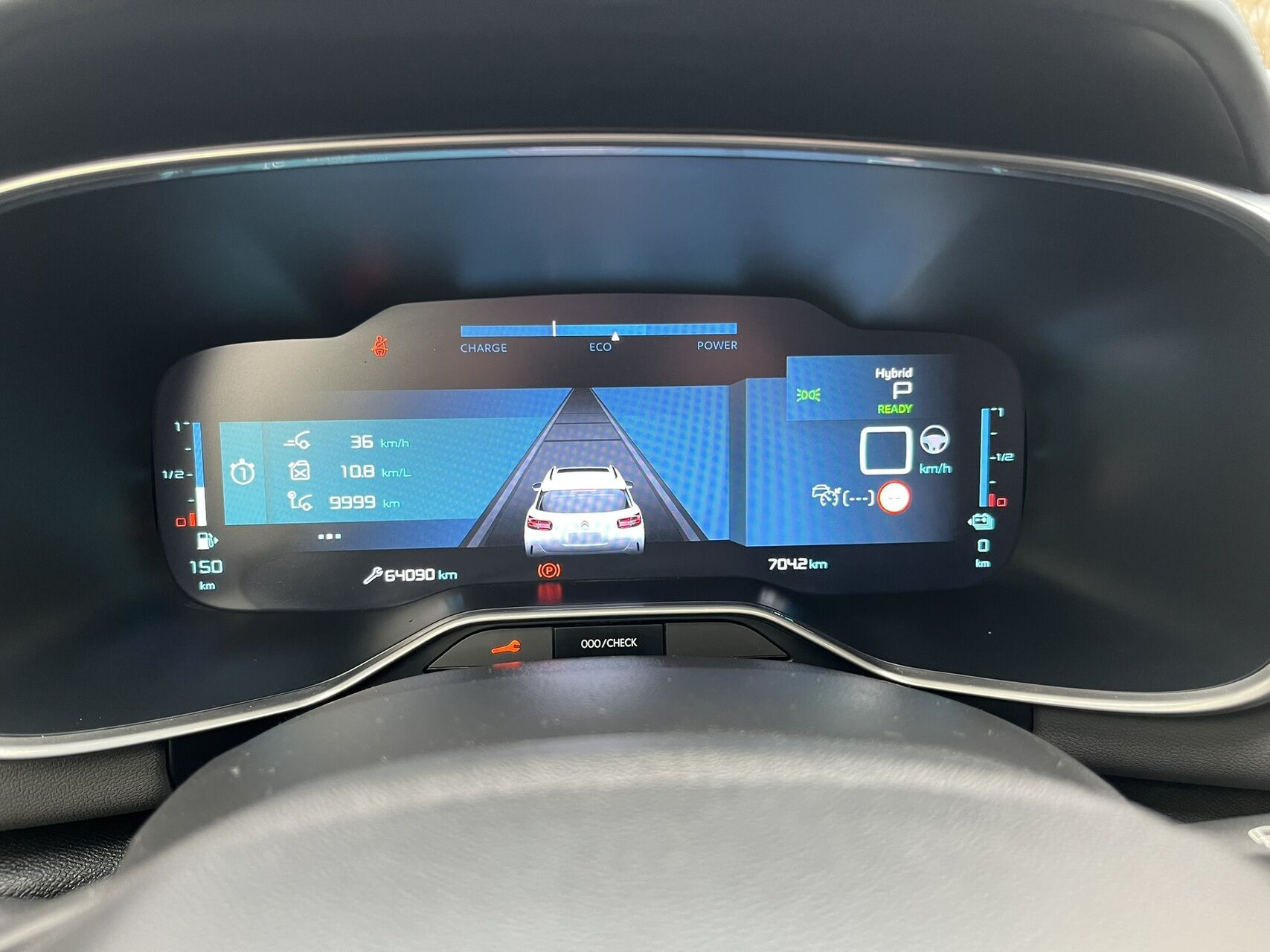 Grå Citroën C5 Aircross fra 2020