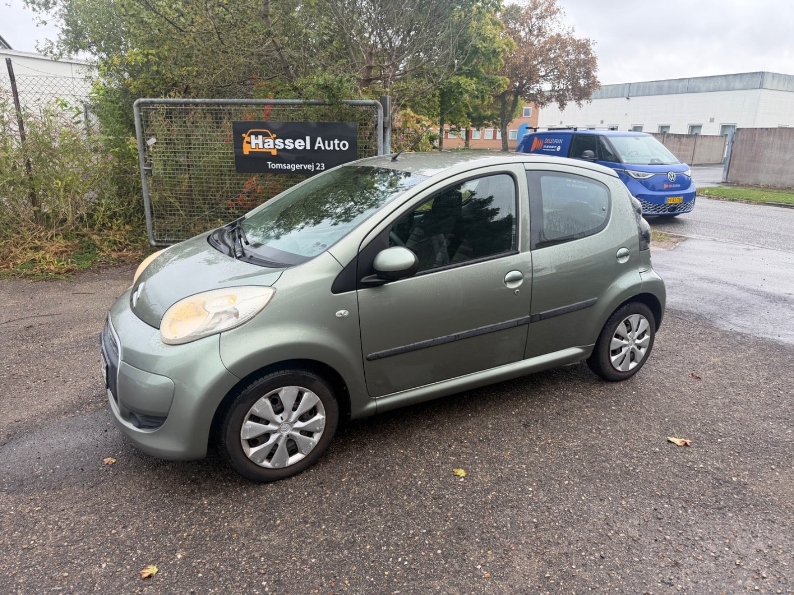 Grøn Citroën C1 fra 2010