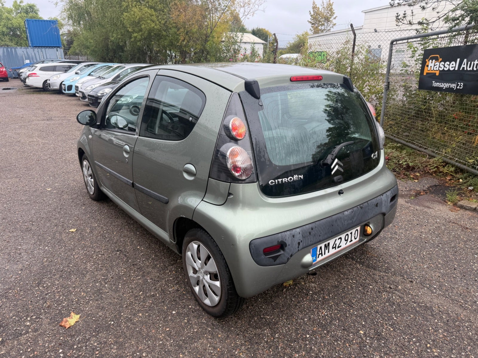 Grøn Citroën C1 fra 2010