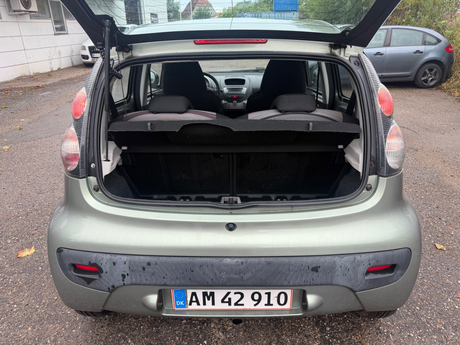 Grøn Citroën C1 fra 2010