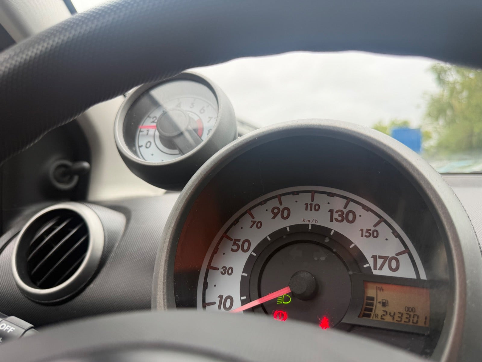 Grøn Citroën C1 fra 2010
