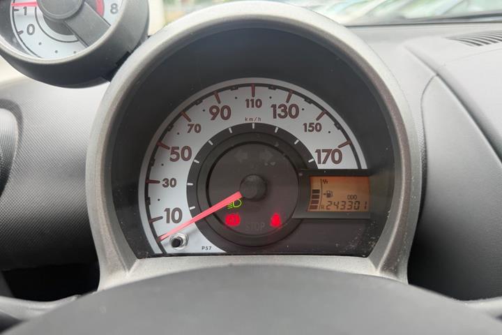 Grøn Citroën C1 fra 2010