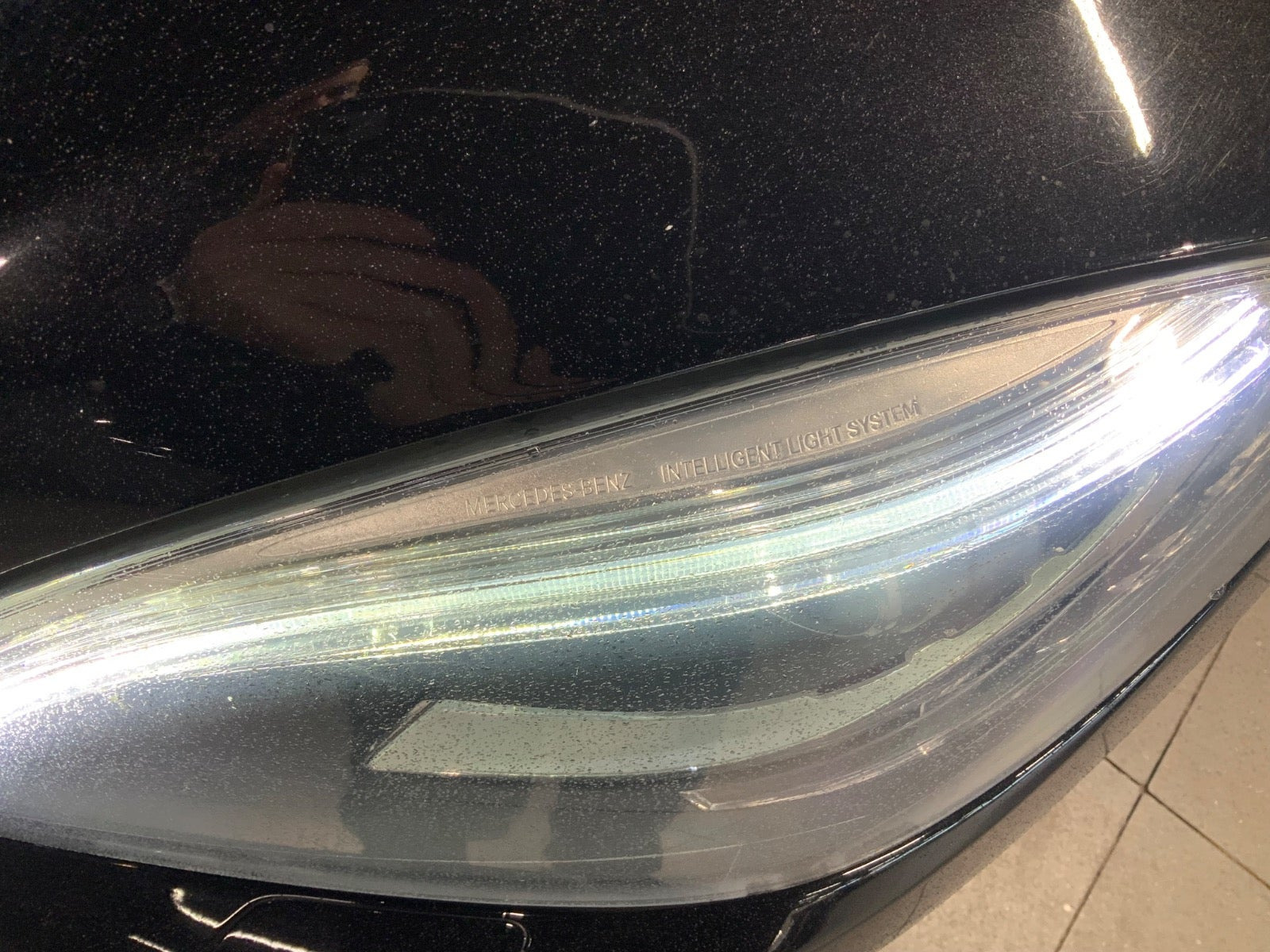 Sort Mercedes ML350 fra 2013