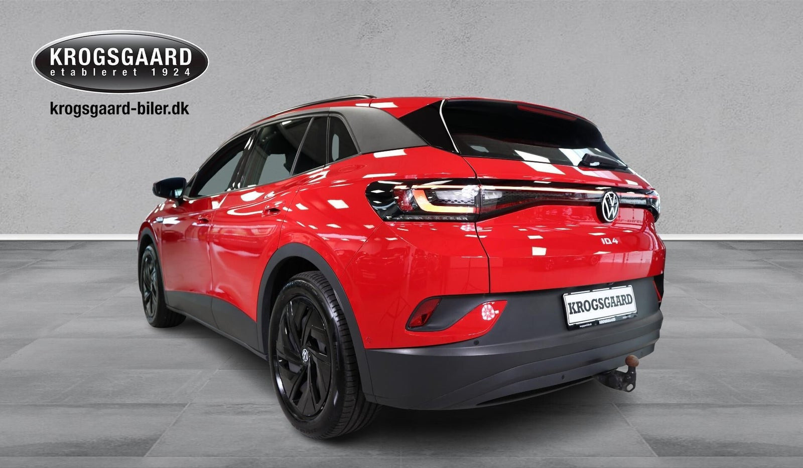 Rød VW ID.4 fra 2023