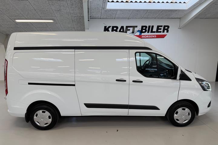 Hvid Ford Transit Custom 300 L2 fra 2018