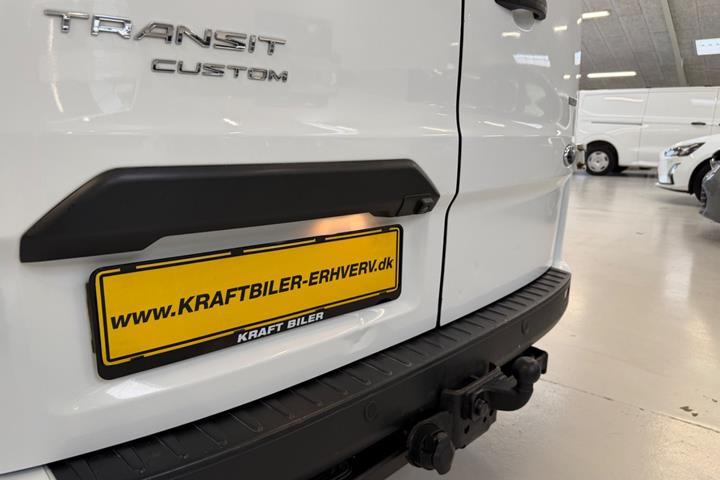 Hvid Ford Transit Custom 300 L2 fra 2018