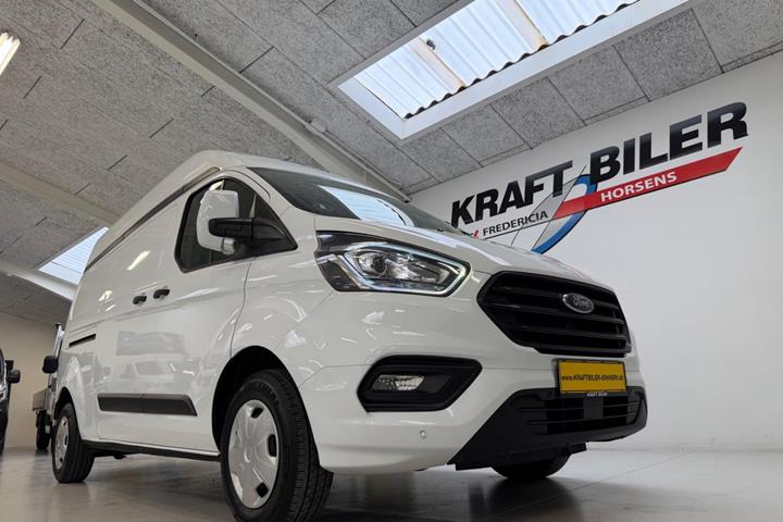 Hvid Ford Transit Custom 300 L2 fra 2018