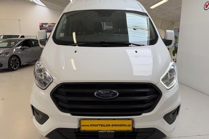 Hvid Ford Transit Custom 300 L2 fra 2018