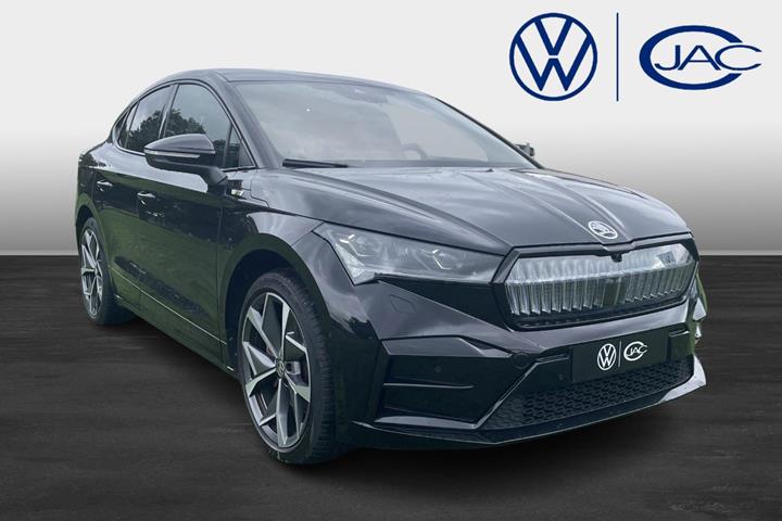 Sort Skoda Enyaq fra 2022