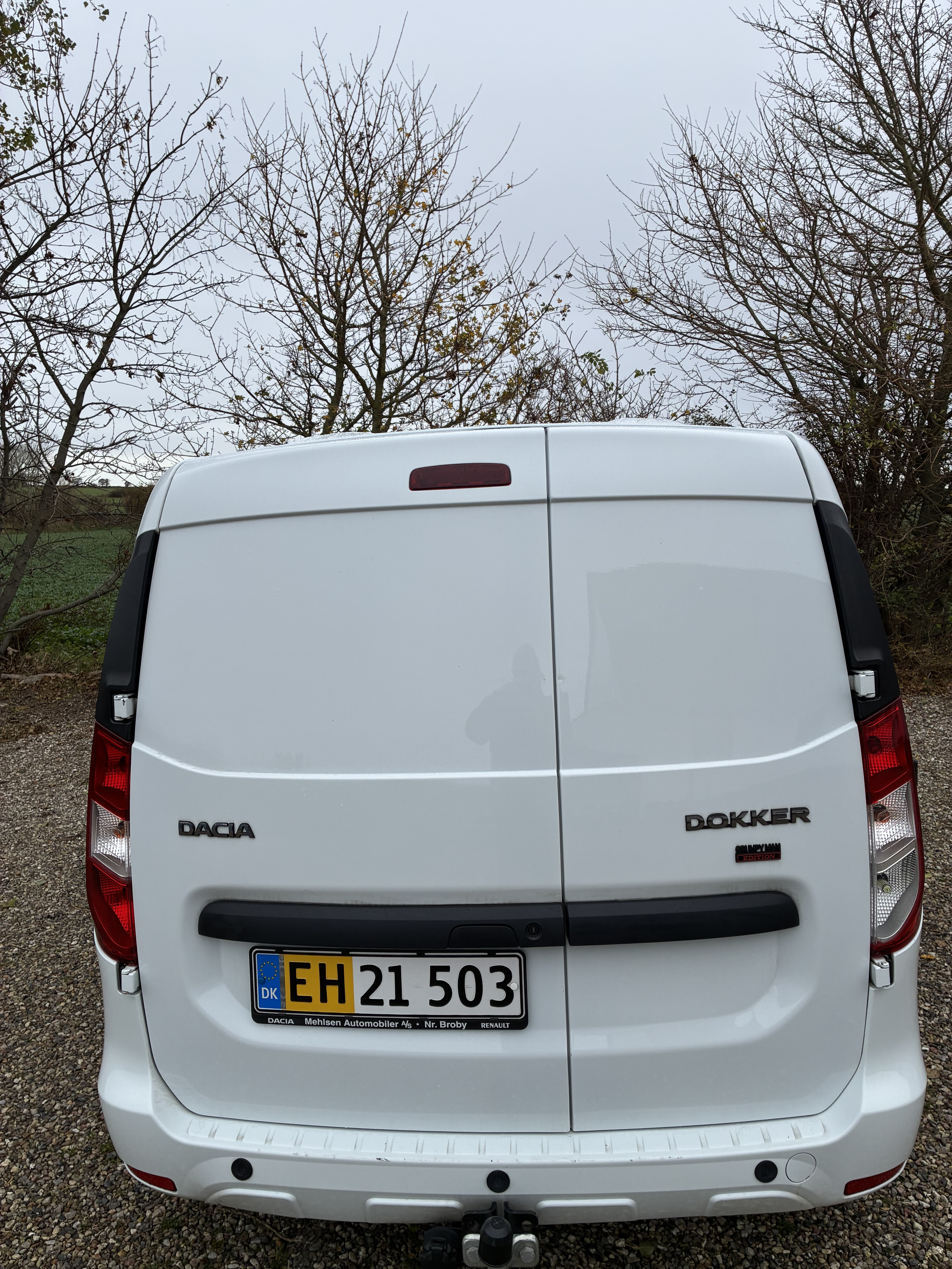 Hvid Dacia Dokker fra 2017