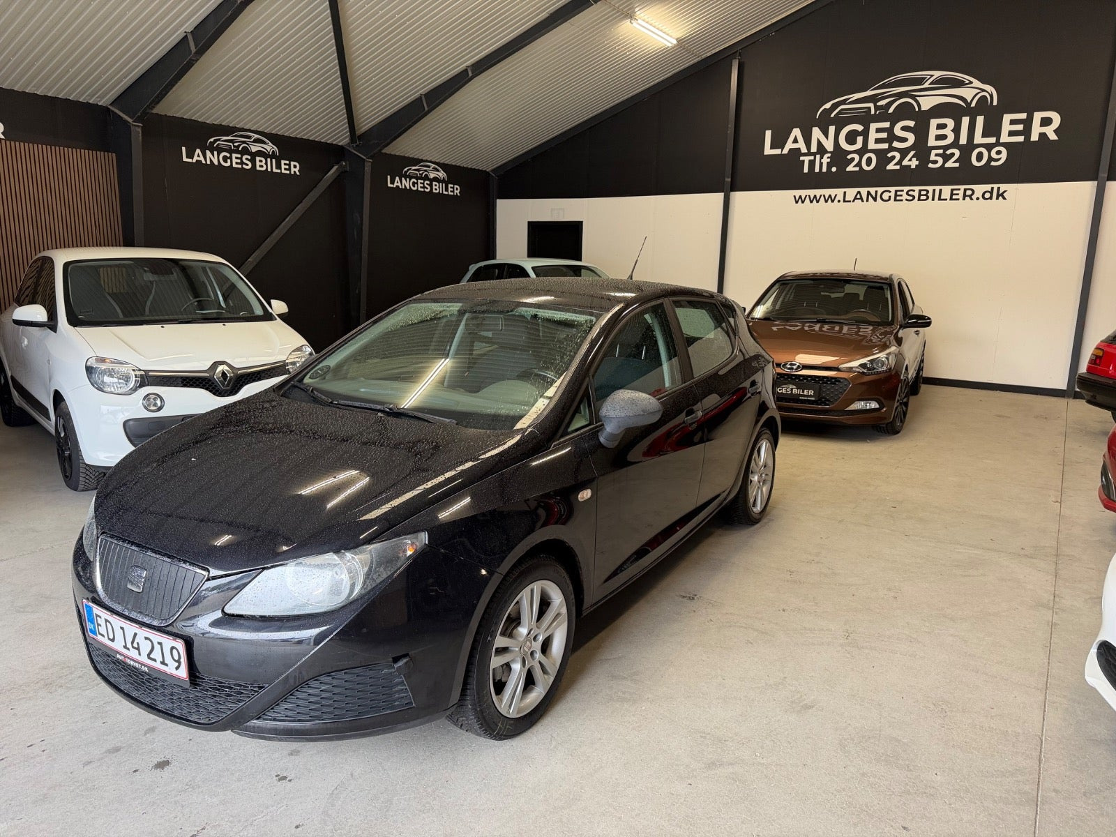 Sort Seat Ibiza fra 2011