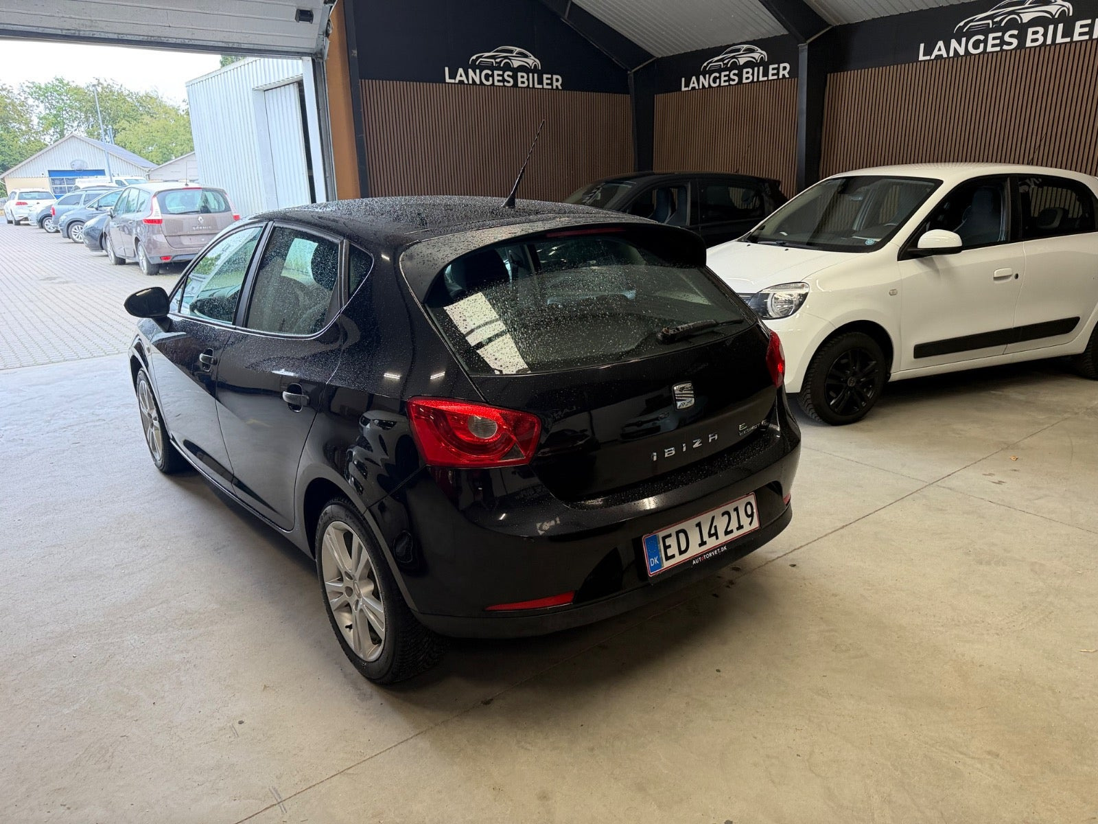 Sort Seat Ibiza fra 2011